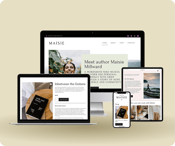 maisie website mockup 1