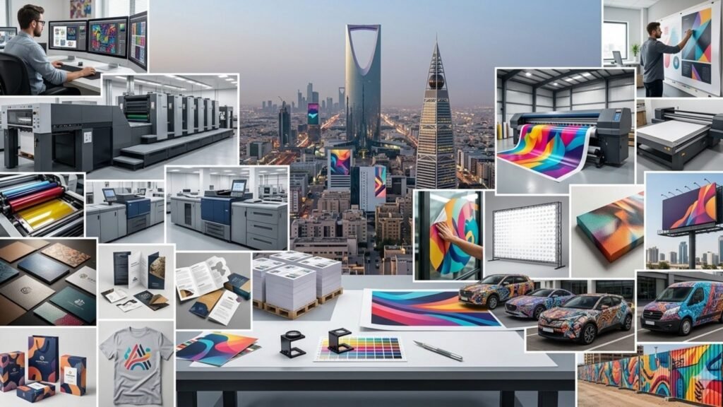 Printing Services in Riyadh Types Costs and How to Choose