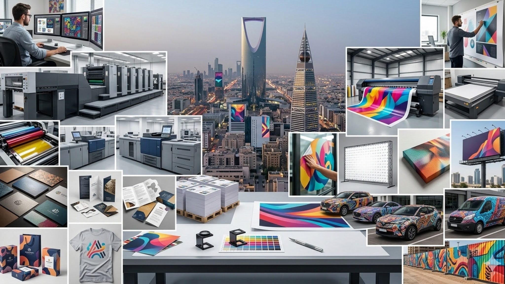 Printing Services in Riyadh Types Costs and How to Choose