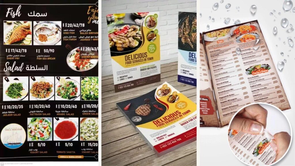 Why Restaurants Rely on Printed Menus and Packaging