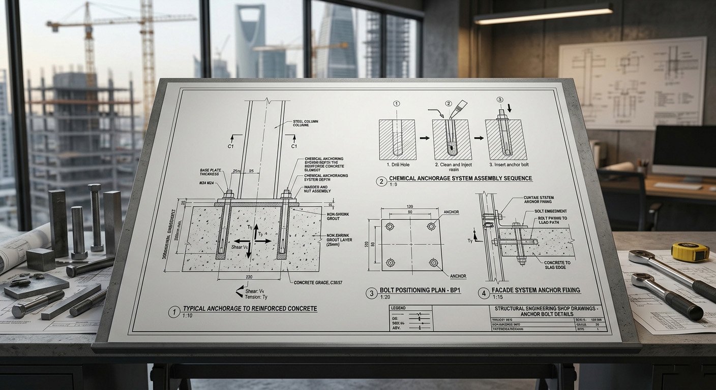 Anchor Bolt Mounting Design