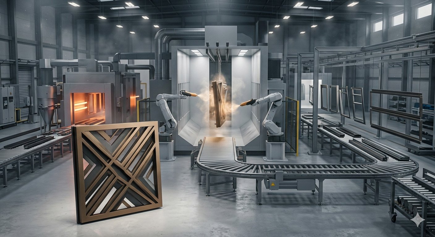 Electrostatic Powder Finishing