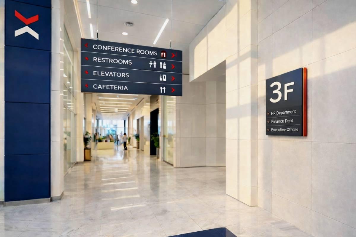 Indoor Outdoor Directional Signs