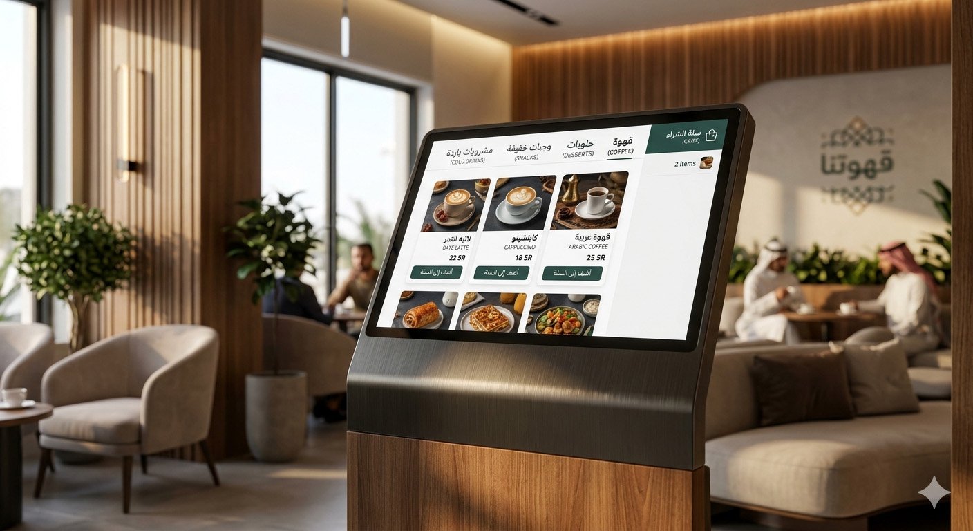 Interactive Touch Menu Screens