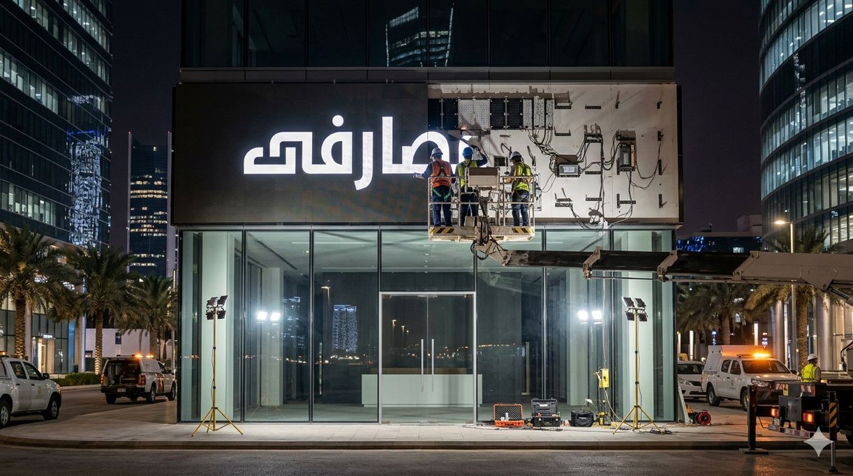 LED Sign Removal Shifting 1