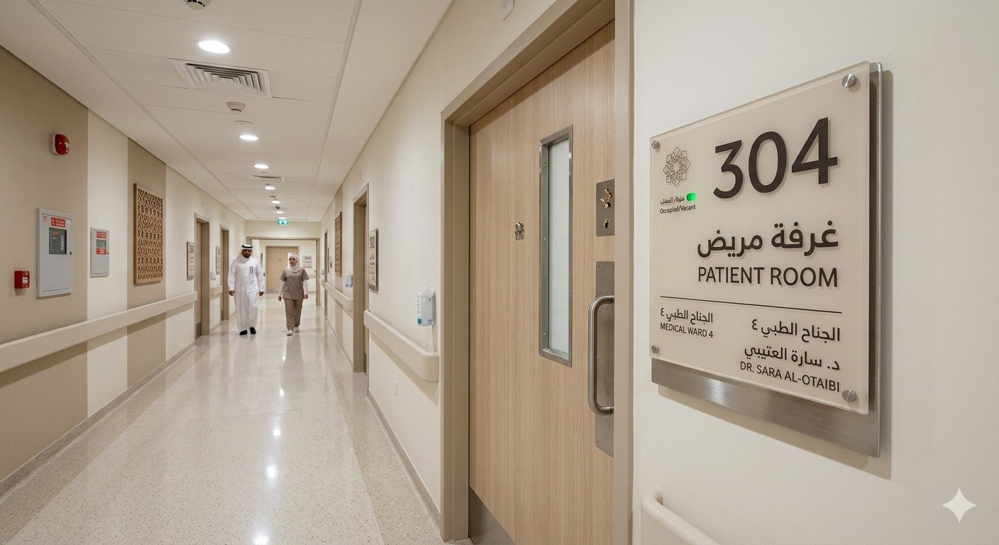 Patient Room Identification Signs