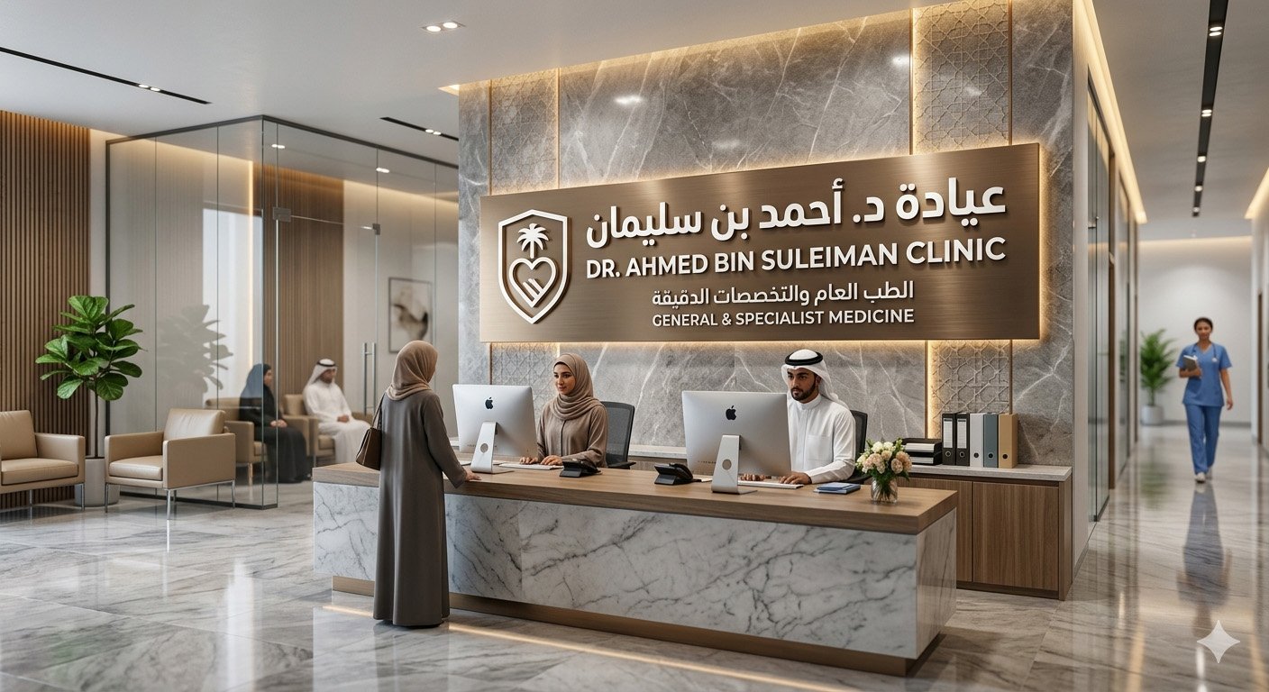 Reception Clinic Signs