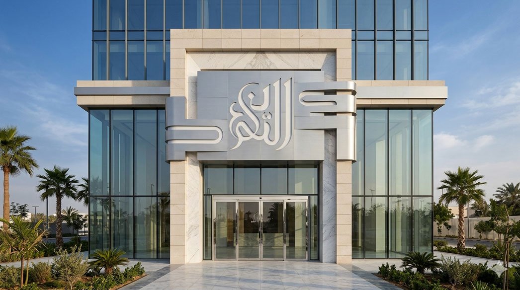 Reception Facade Branding Signs