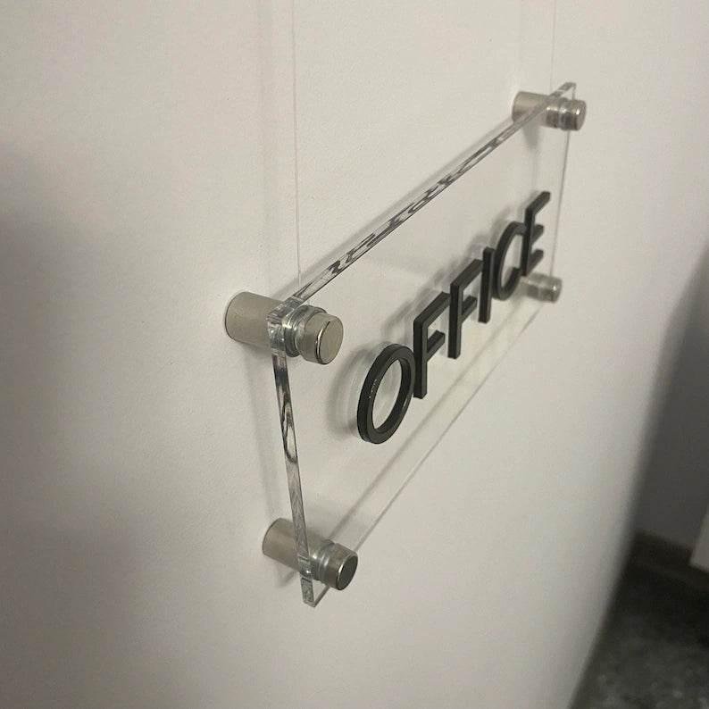 Stainless Steel Office Labels
