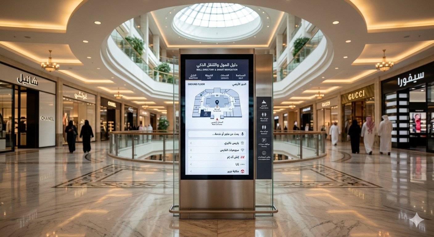 Touch Screen Wayfinding Kiosks