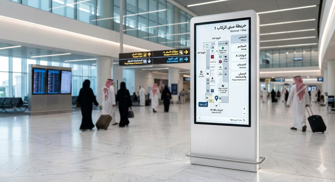 Wayfinding Touch Kiosks
