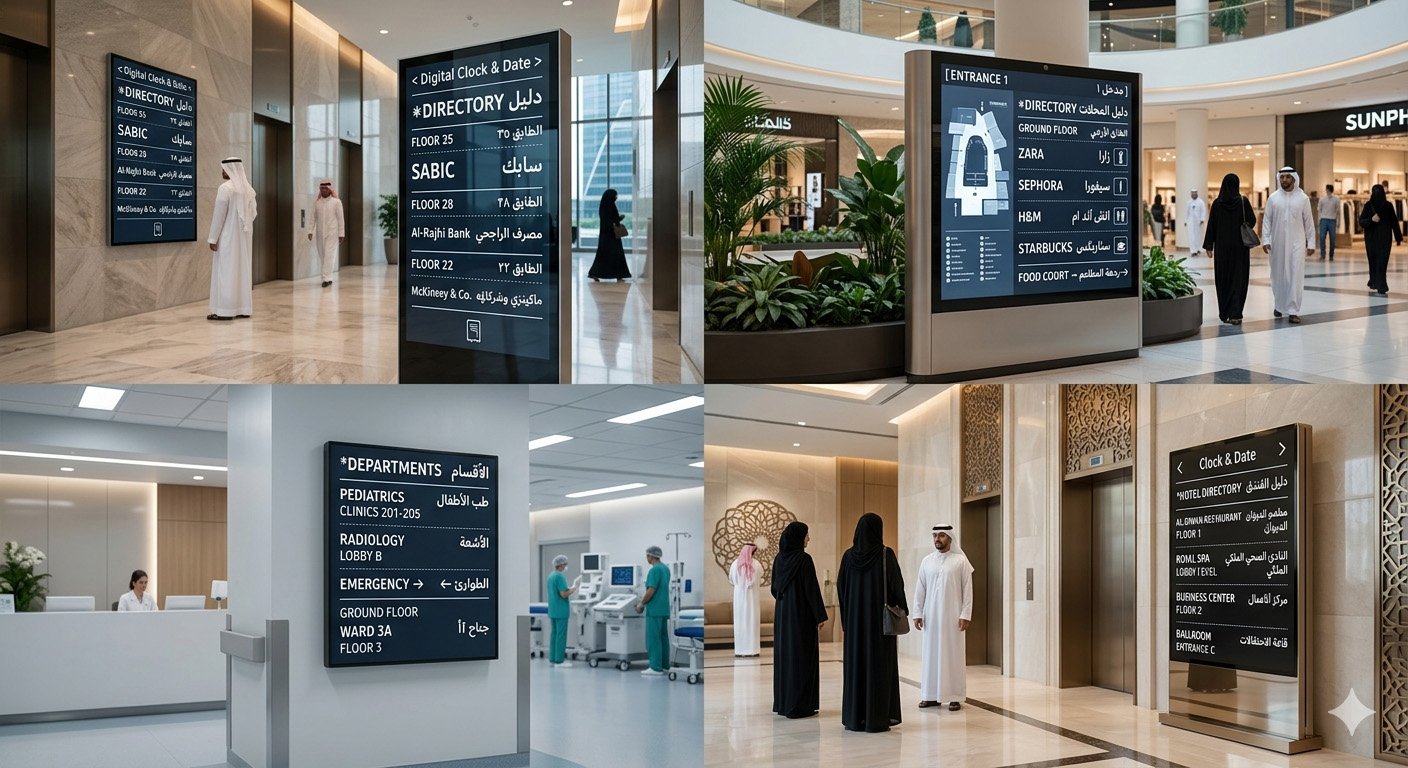 DIGITAL DIRECTORY BOARDS