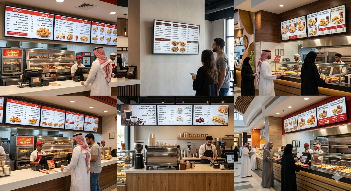 DIGITAL MENU BOARDS