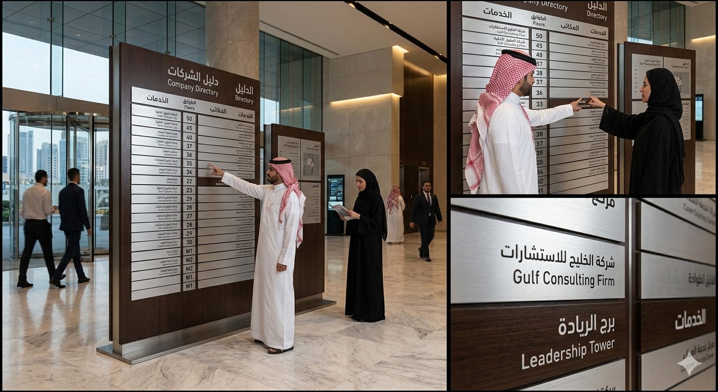 DIRECTORY INFORMATION BOARDS