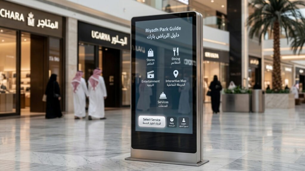 Digital and Illuminated Signage - Interactive Kiosks