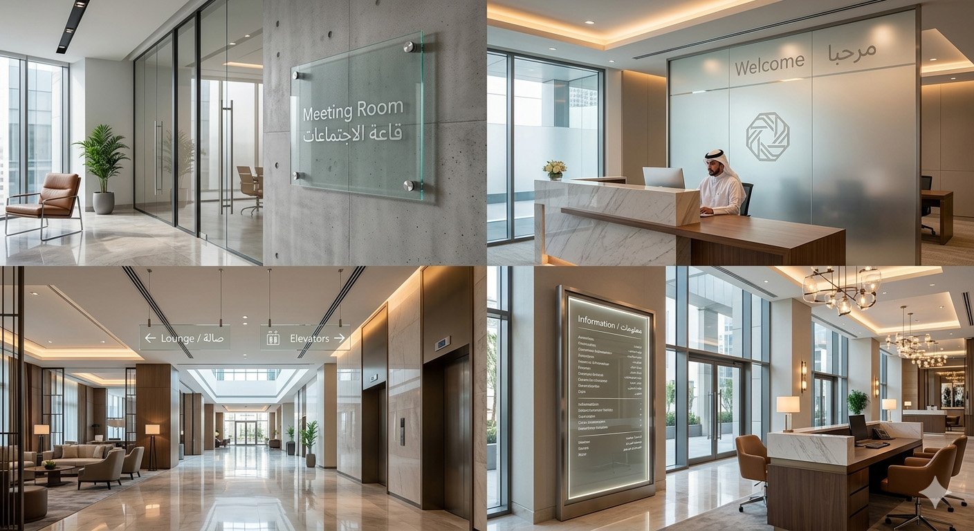 GLASS SIGNS