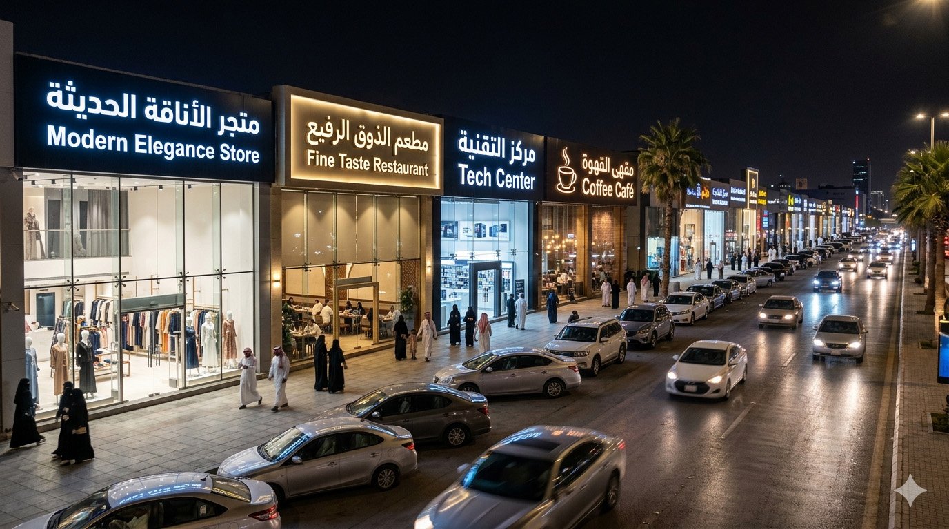 ILLUMINATED SHOP SIGN