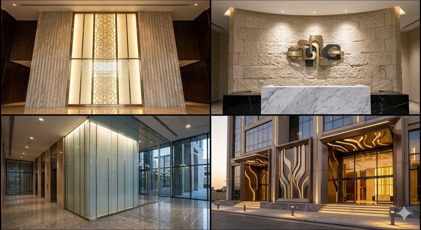 LOBBY FEATURE SIGNS