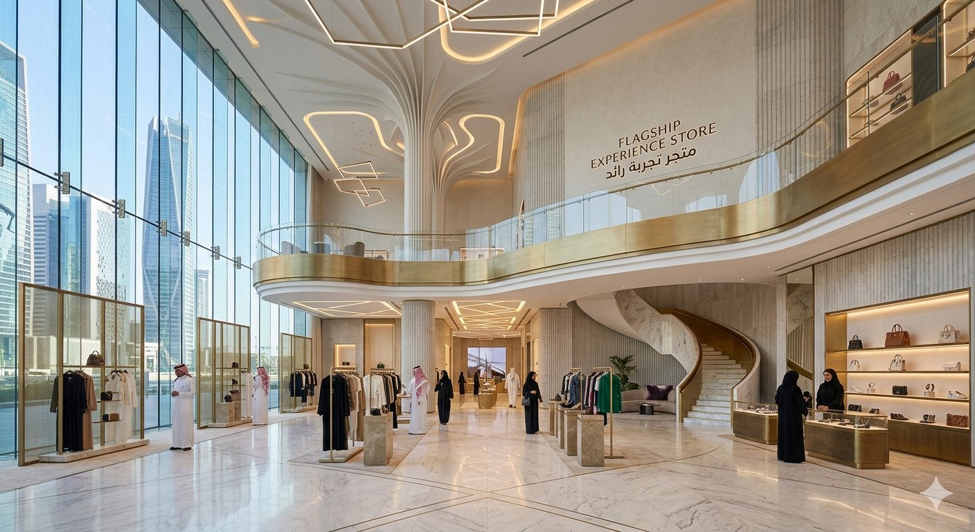 LUXURY FLAGSHIP STORE DESIGN