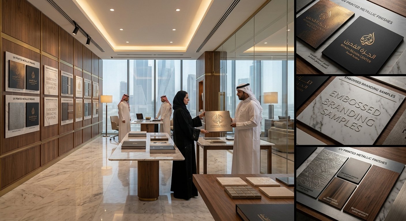 LUXURY SIGNAGE SHOWROOM