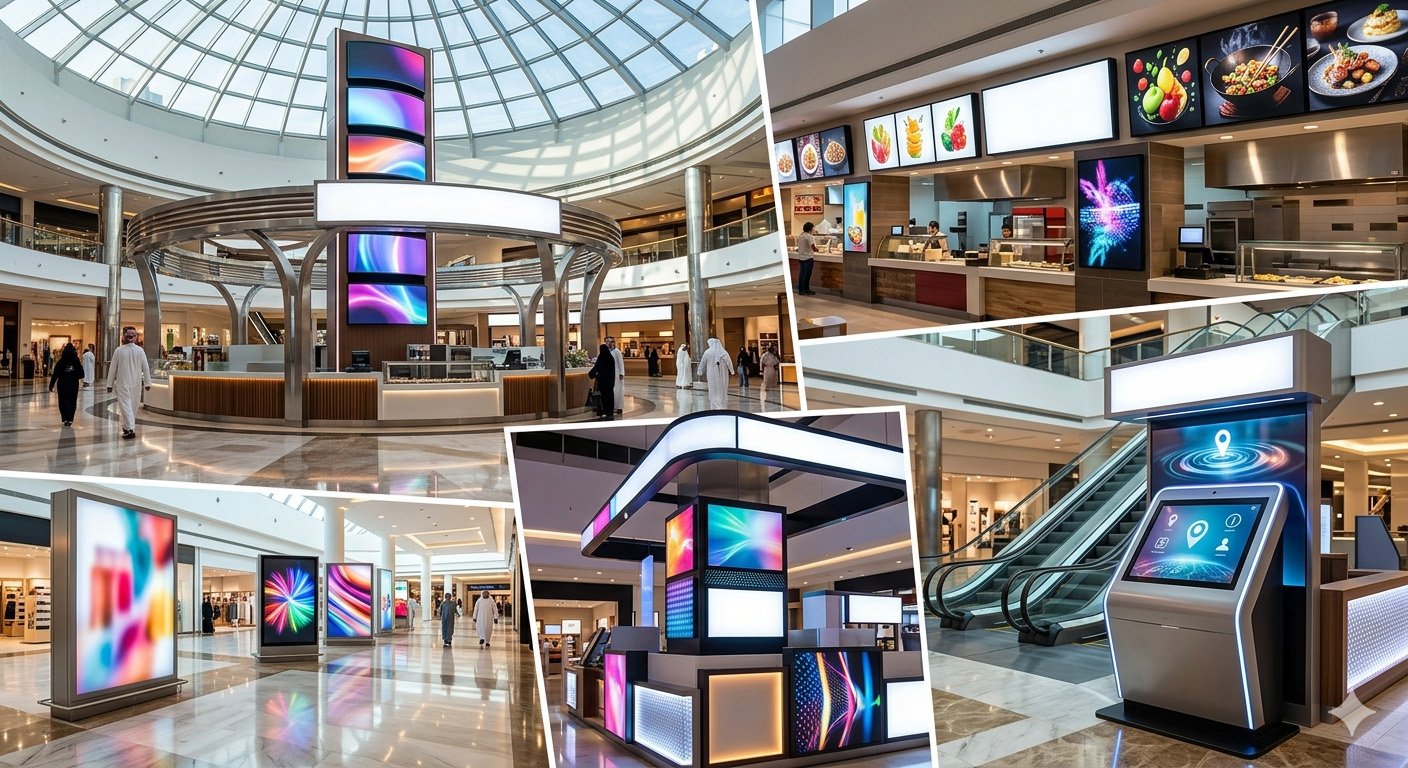 MALL KIOSK SIGNS