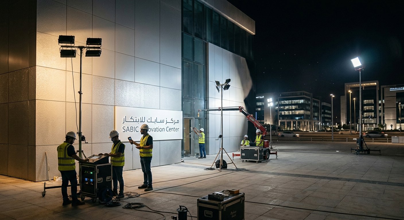 OUTDOOR LIGHTING TEST SITE