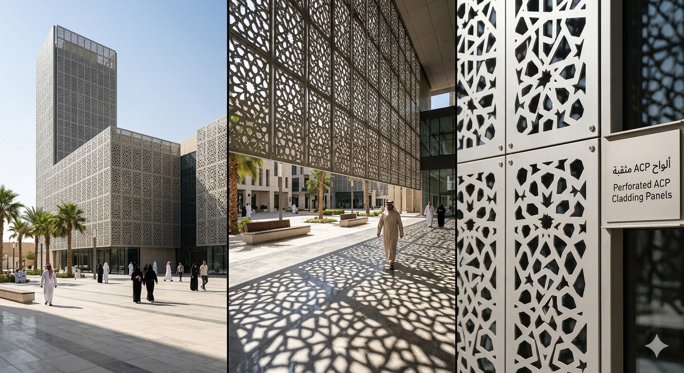 PERFORATED CLADDING PANELS