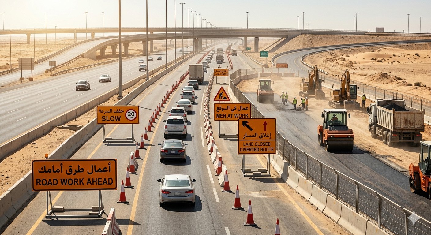 ROAD WORK SIGNS