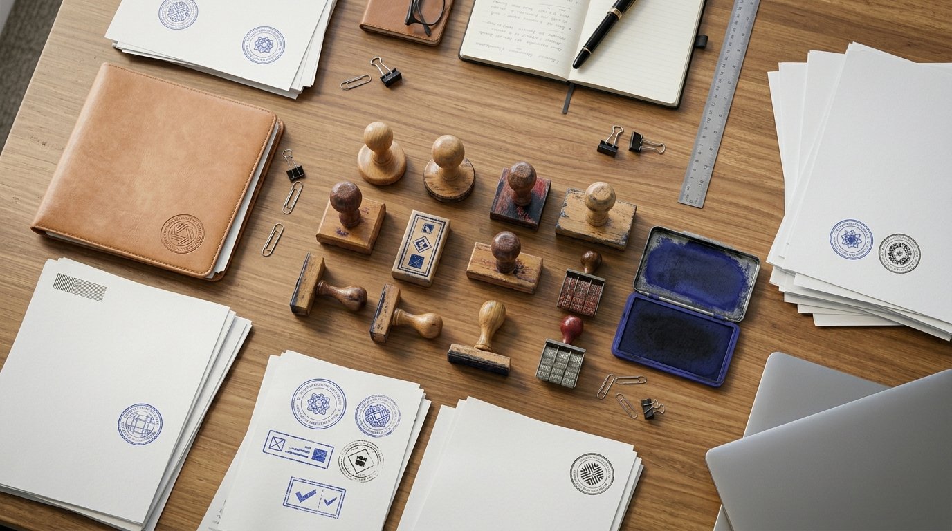 Rubber stamps