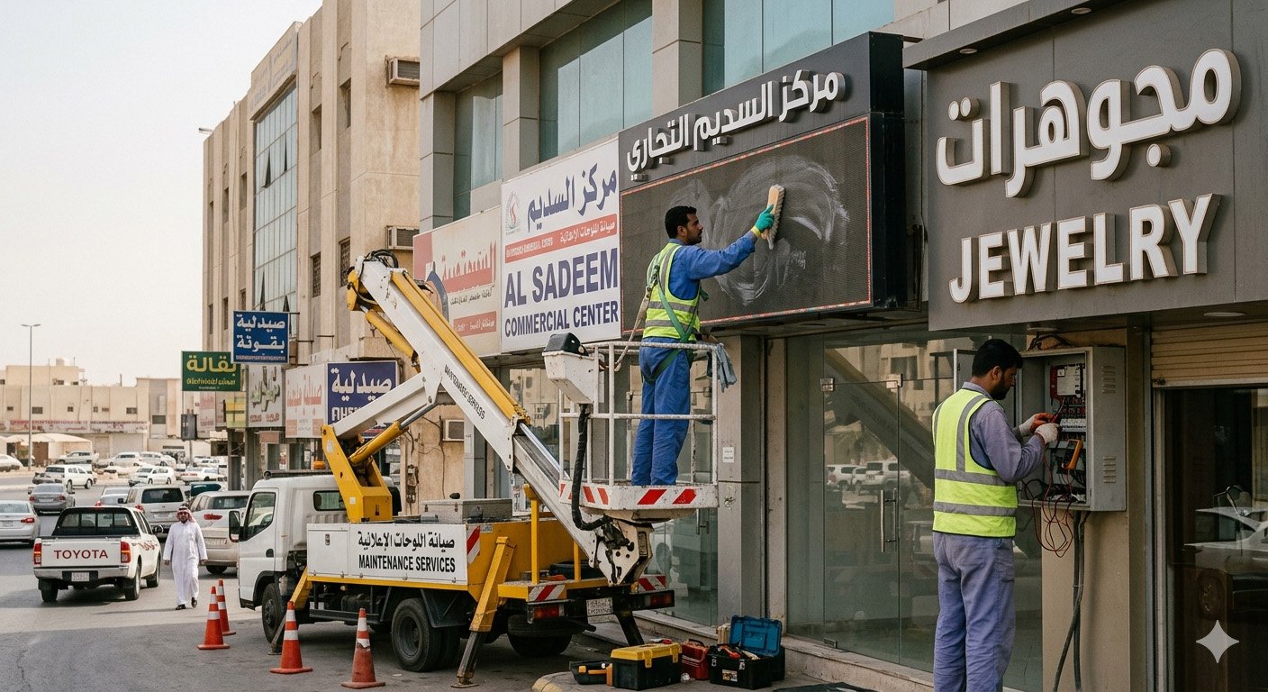 SIGNAGE MAINTENANCE SERVICES