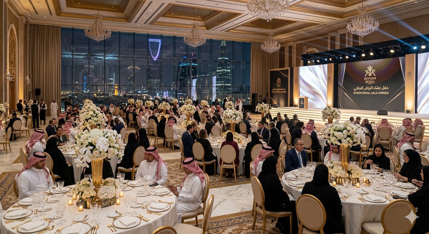 VIP Gala Dinner Setup