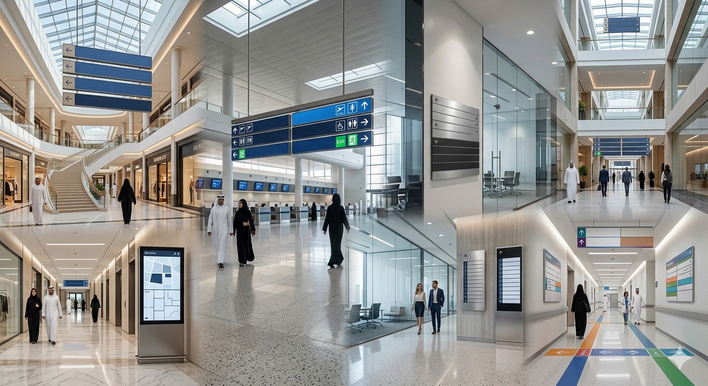 WAYFINDING DIRECTIONAL SIGNAGE 1