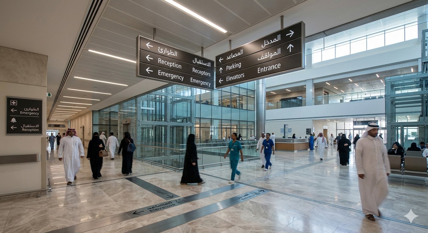 WAYFINDING DIRECTIONAL SIGNAGE