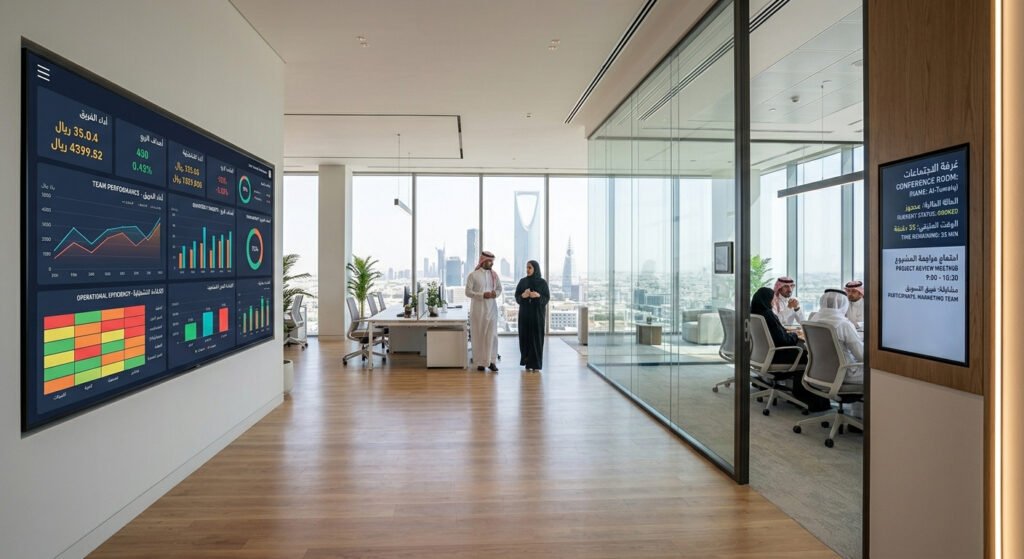 corporate digital signage