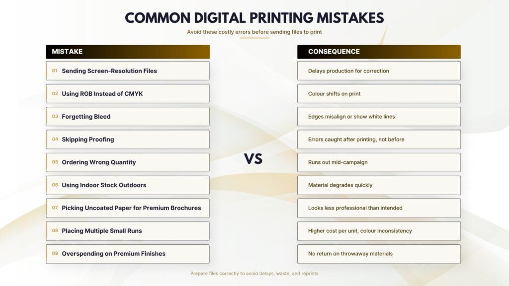 Most Common Digital Printing Mistakes Riyadh Businesses Make
