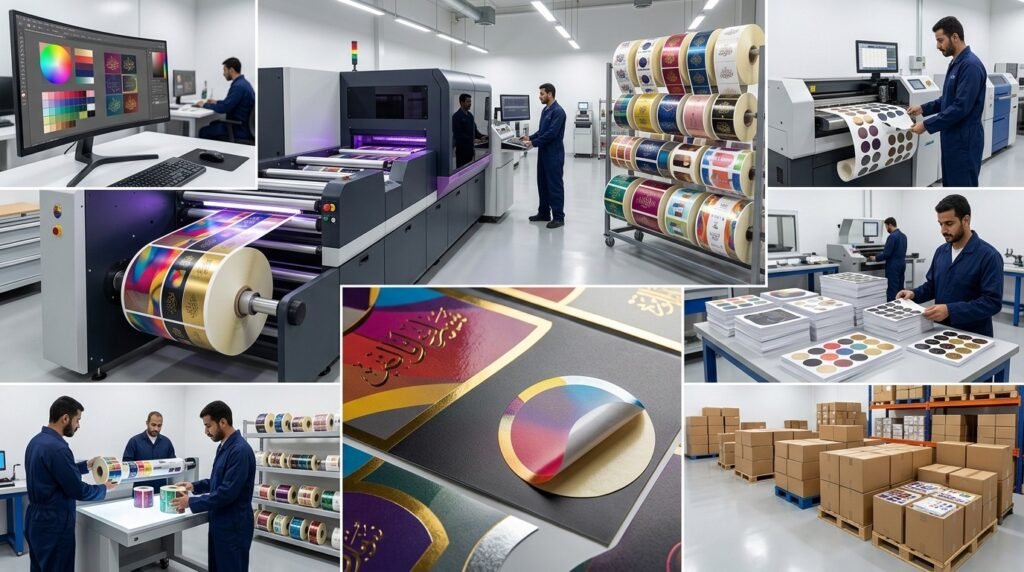 Labels and Stickers Digital Printing