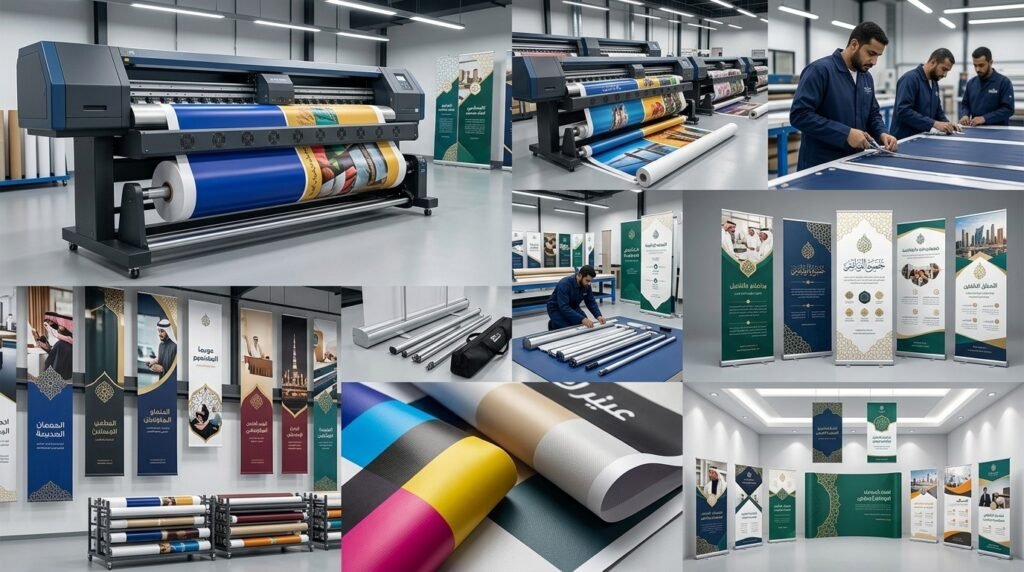 Roll-up Stands and Promotional Banners Digital Printing