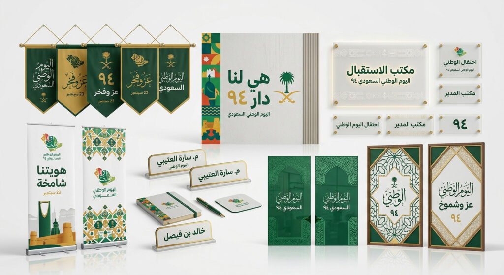 Saudi National Day &ndash; Office Decoration Products Product Shot