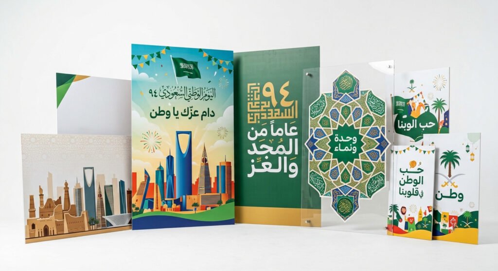 Saudi National Day &ndash; Wall Graphics Product Shot