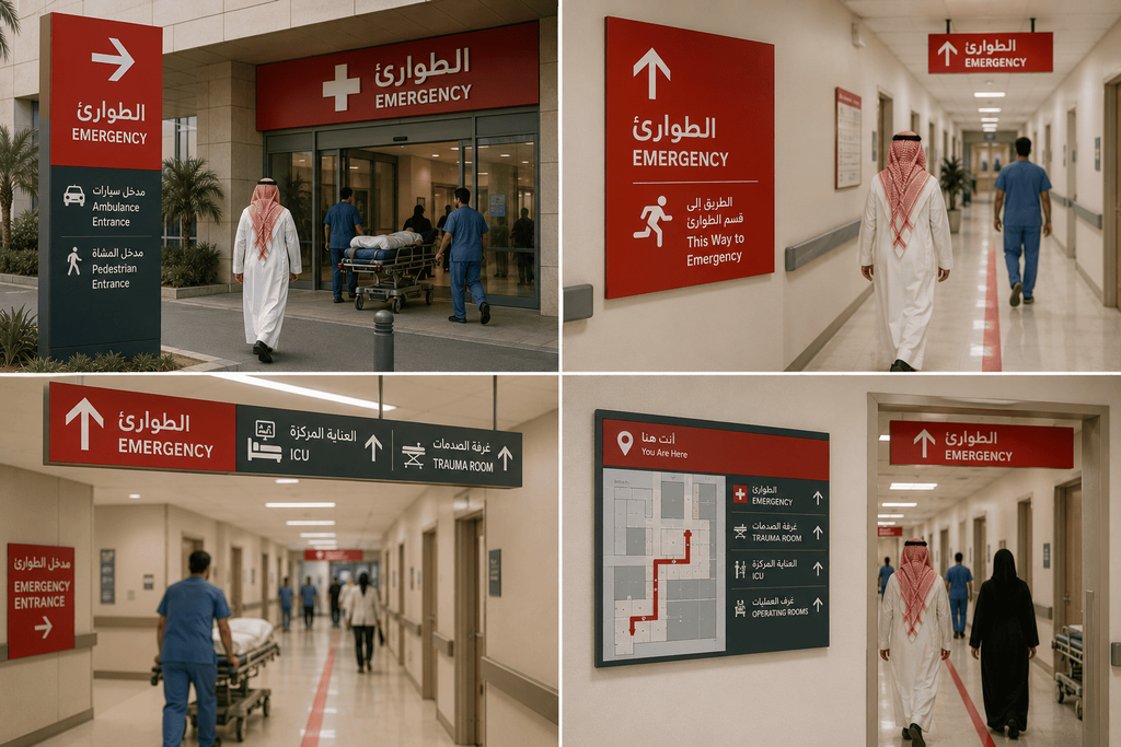مستشفى استكشاف مسارات الحركة في حالات الطوارئ والرعاية الحرجة طرق