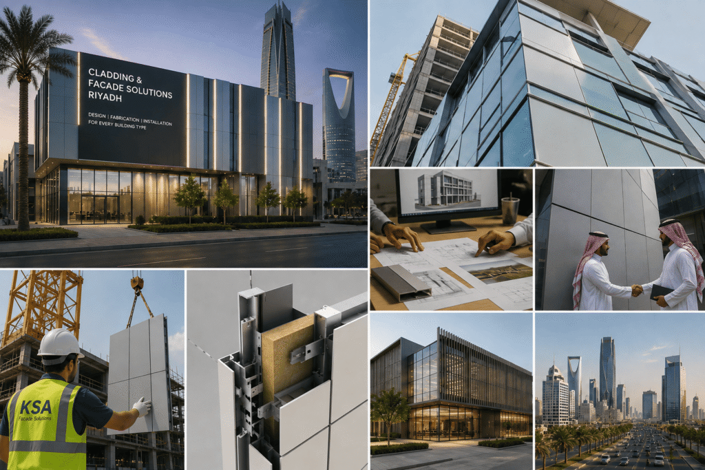 Cladding & Facade Solutions in Riyadh