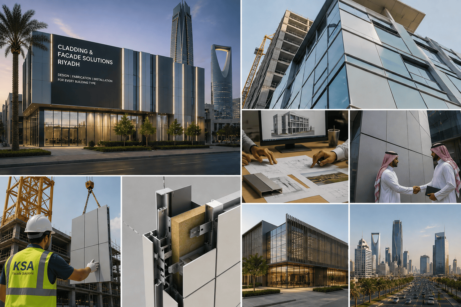 Cladding & Facade Solutions in Riyadh