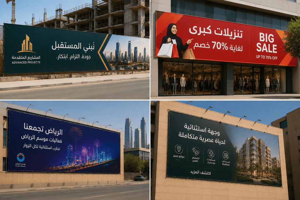 frontlit flex banners