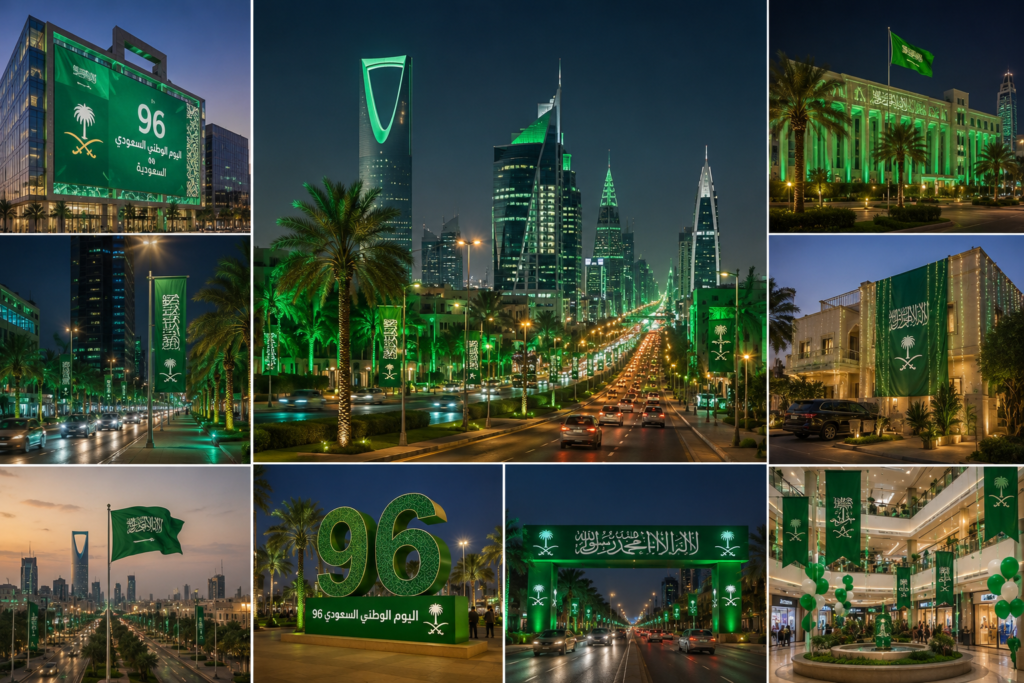 How Saudi Cities Get Ready for the National Day
