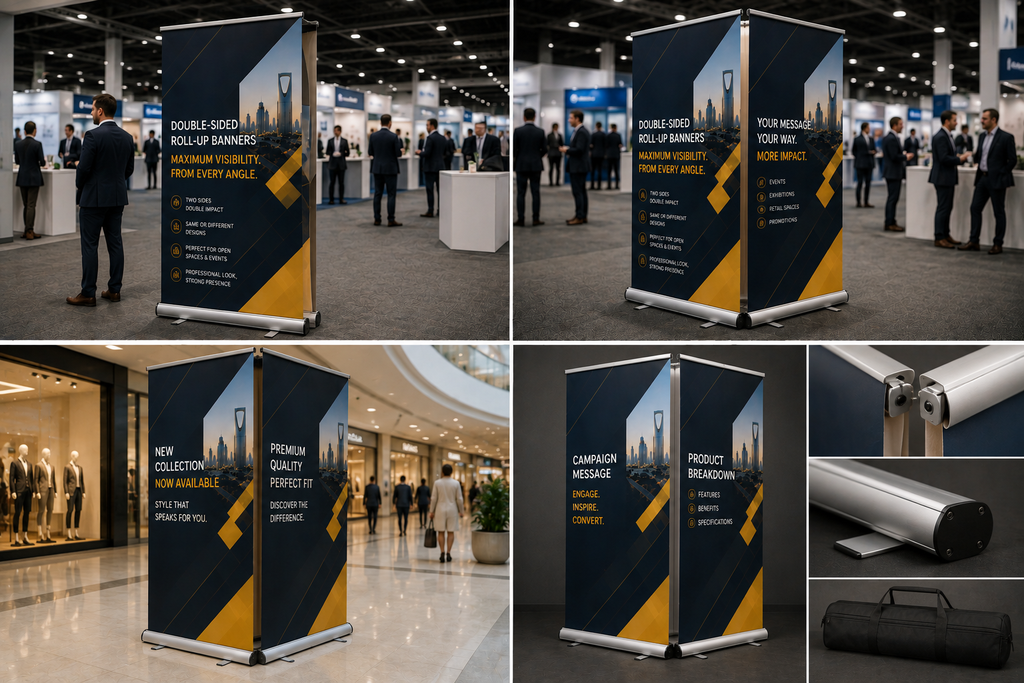 Double-sided Roll-up Banners