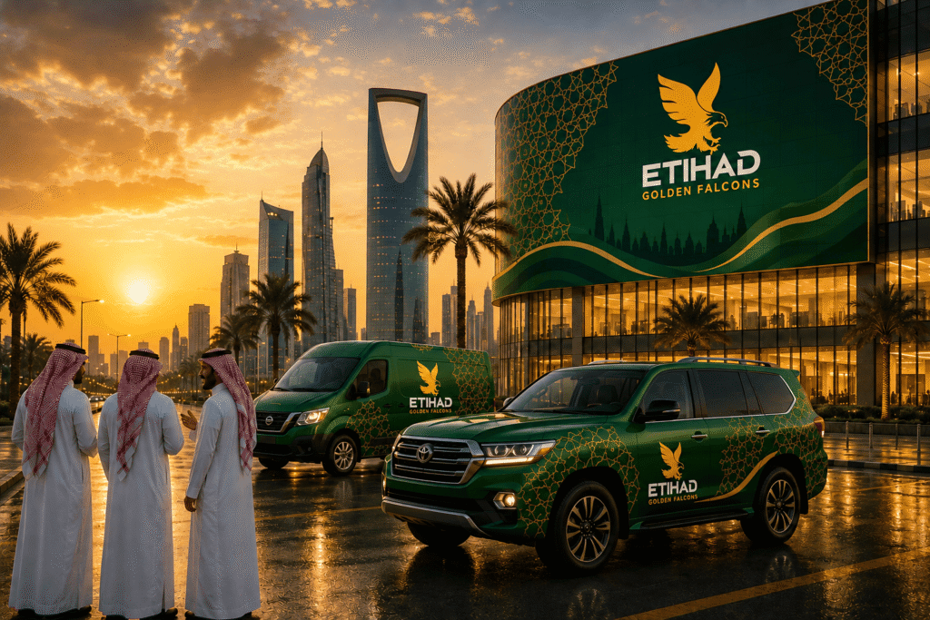 Celebrate 96th Saudi National Day With Etihad Golden Falcons