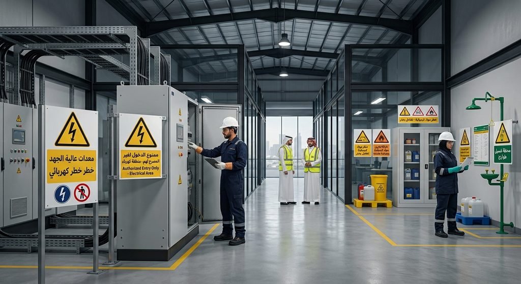 Electrical & Chemical Hazard Signs