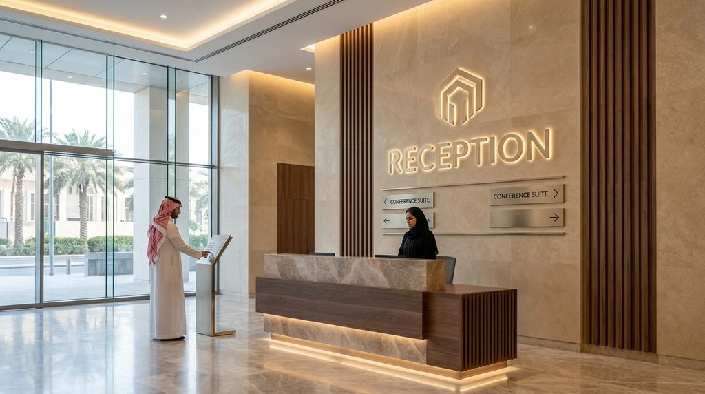 Reception & Lobby Signage