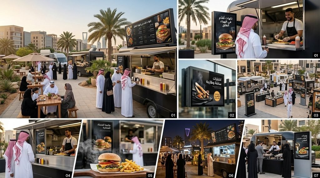 Food trucks and outdoor F&B operators