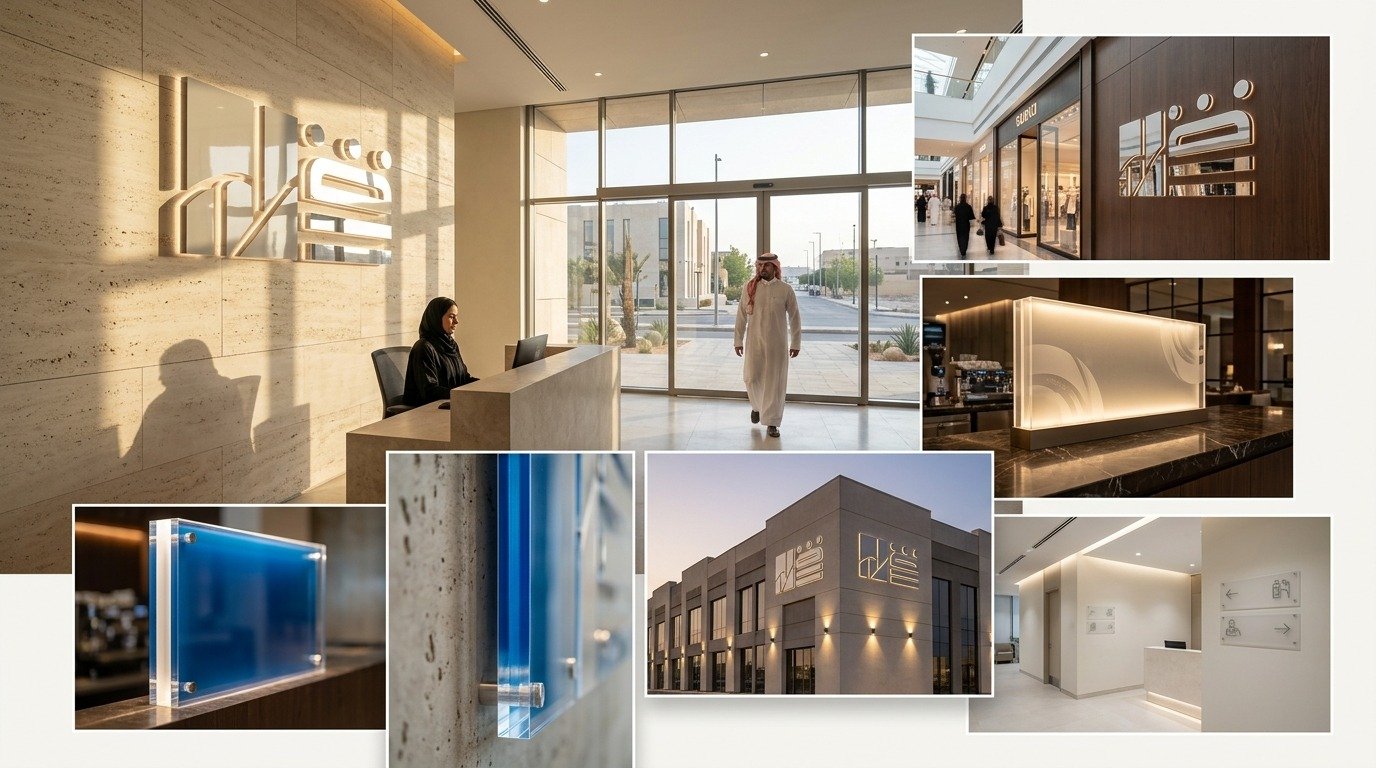 Acrylic Signage in Riyadh: Custom, LED & Logo Signs Guide for Businesses (2026)